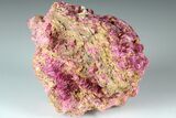 Fibrous, Magenta Erythrite Crystal Cluster - Morocco #184296-1